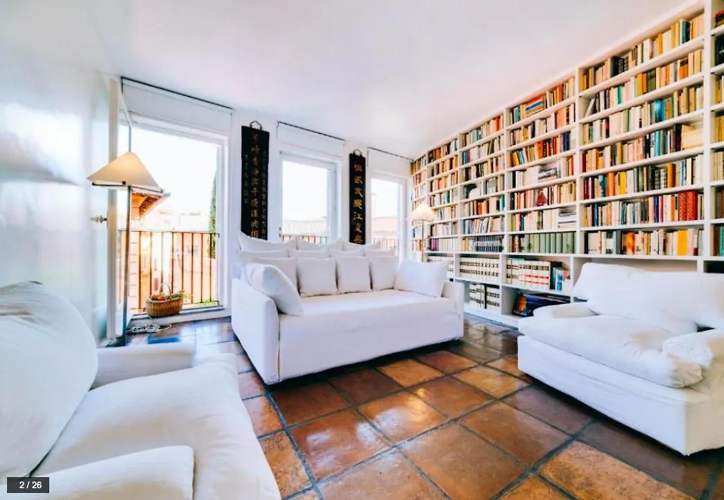 Luxury Art Apartment In Trastevere With Terrace Rome Italy